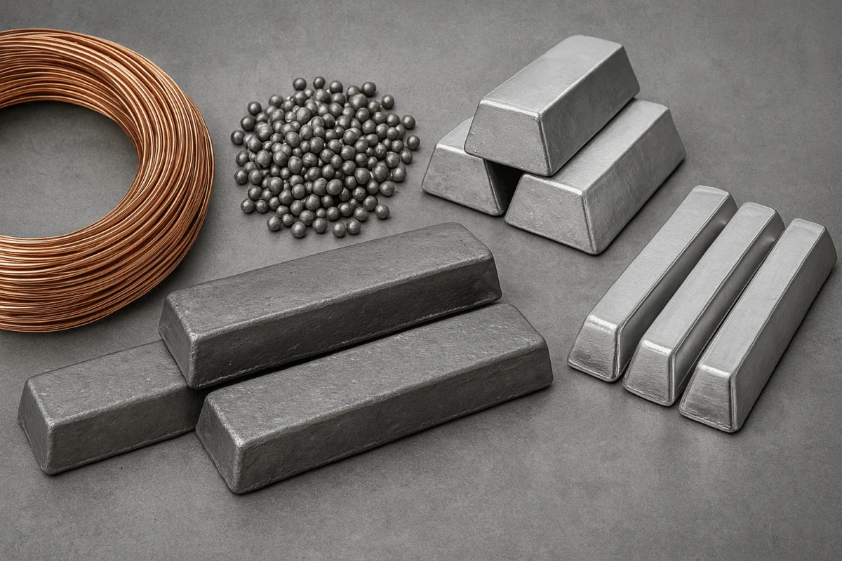 non ferro metalen